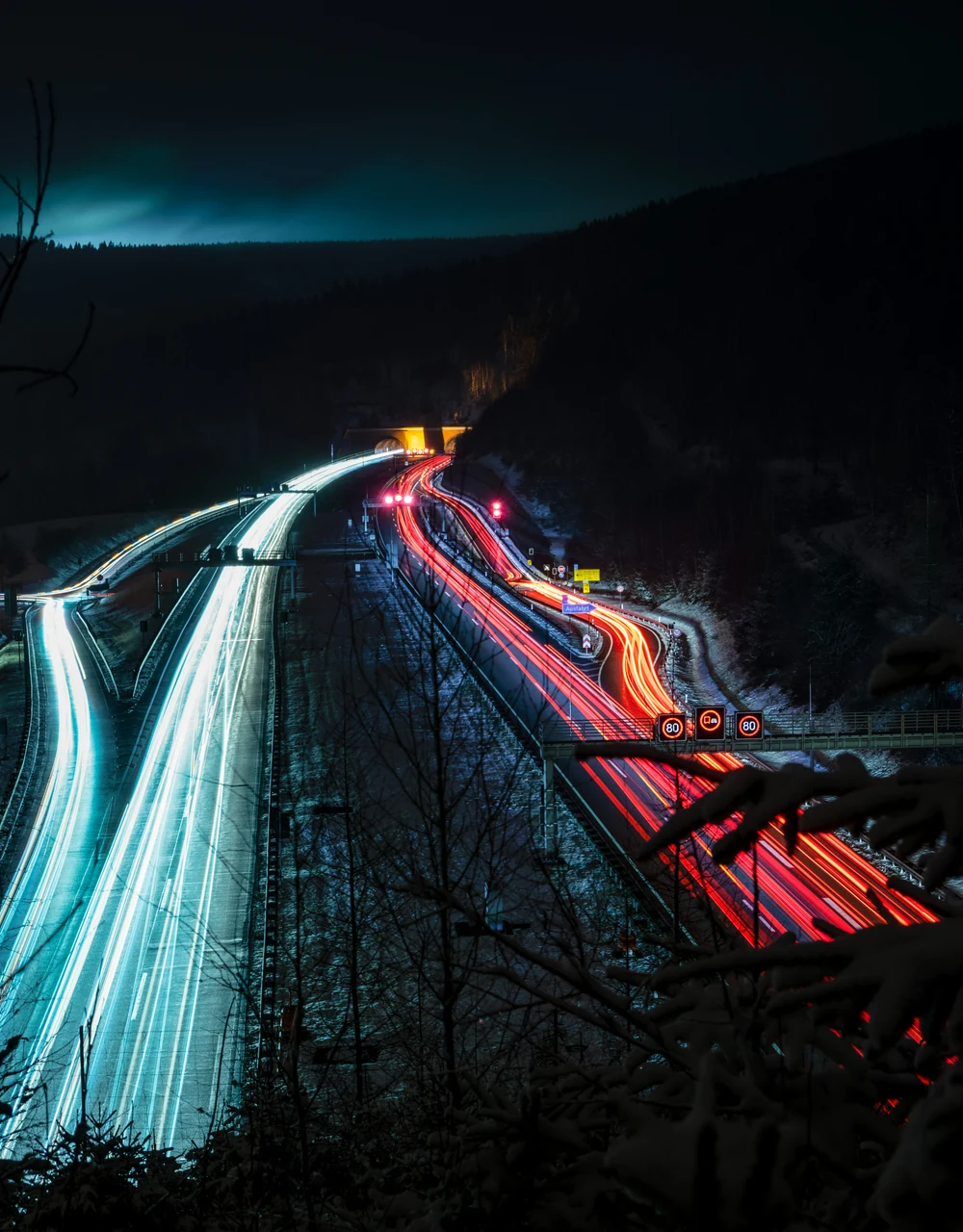 A71 und der Rennsteigtunnel