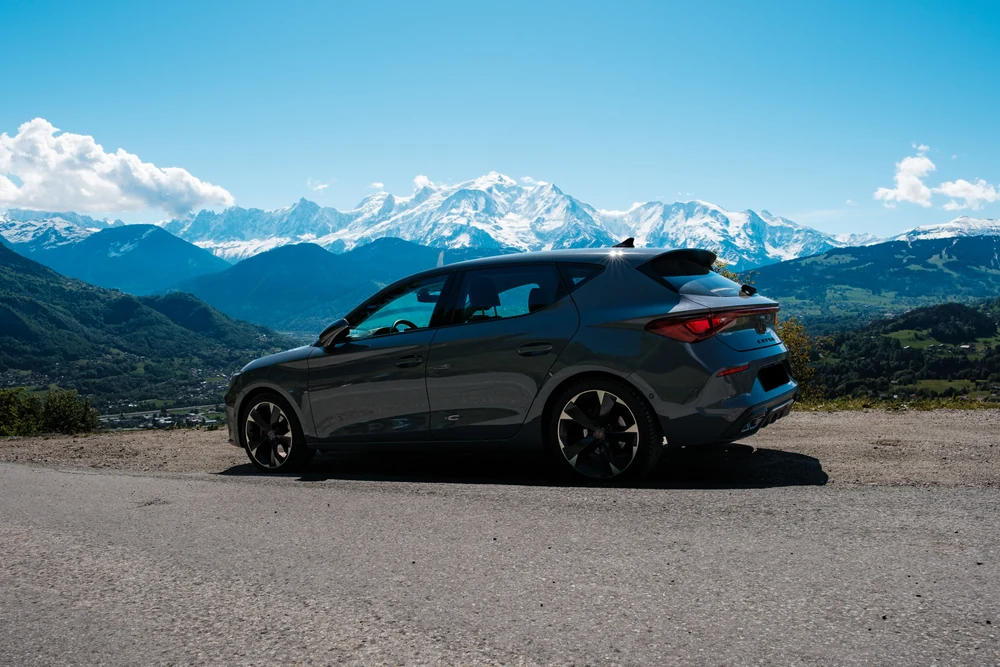 Mont Blanc View mit Cupra