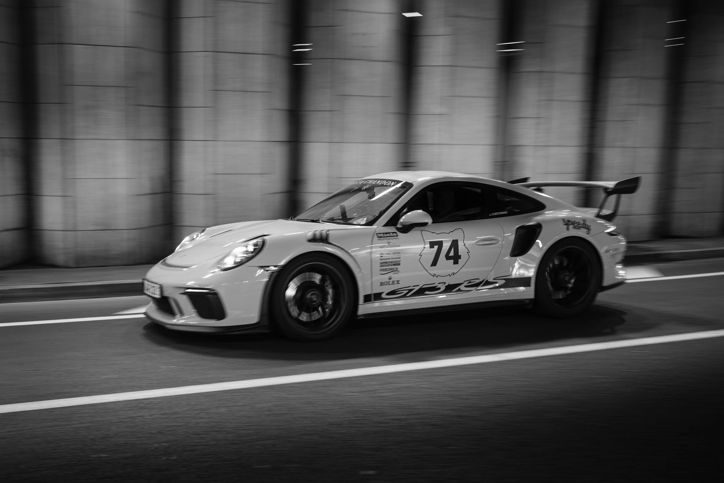 Monaco Tunnel Porsche Nr 74