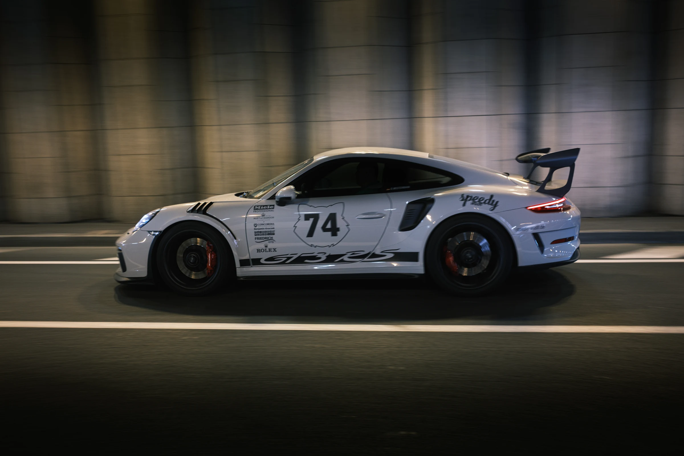 Monaco Tunnel Porsche Nr 74